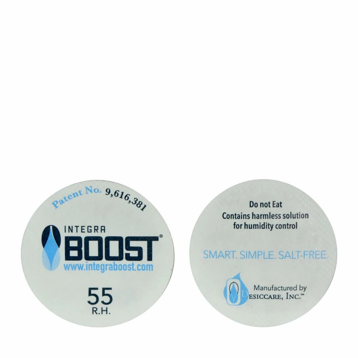 Desiccare Integra BOOST® 2-way humidity control circle packs